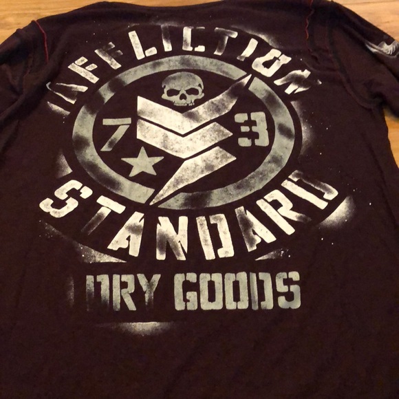 Affliction LS Shirt Reversible Size XLarge - Picture 3 of 5